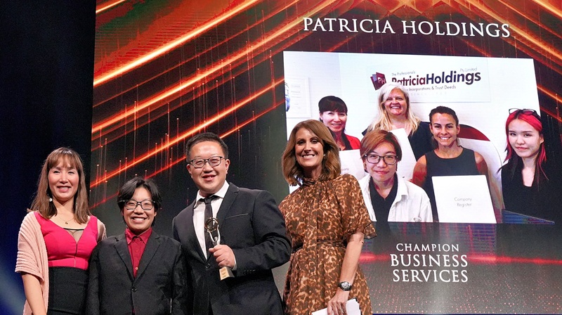 🏆 Patricia Holdings Crowned 2025 Australian Small Business Champion in Business Services