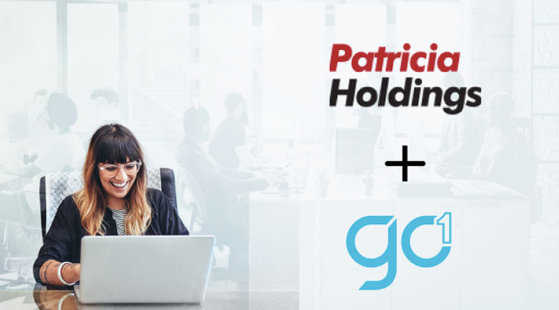 Patricia Holdings logo and GO1 Logo