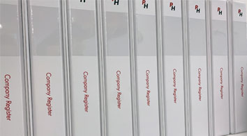 Changes to Company Register